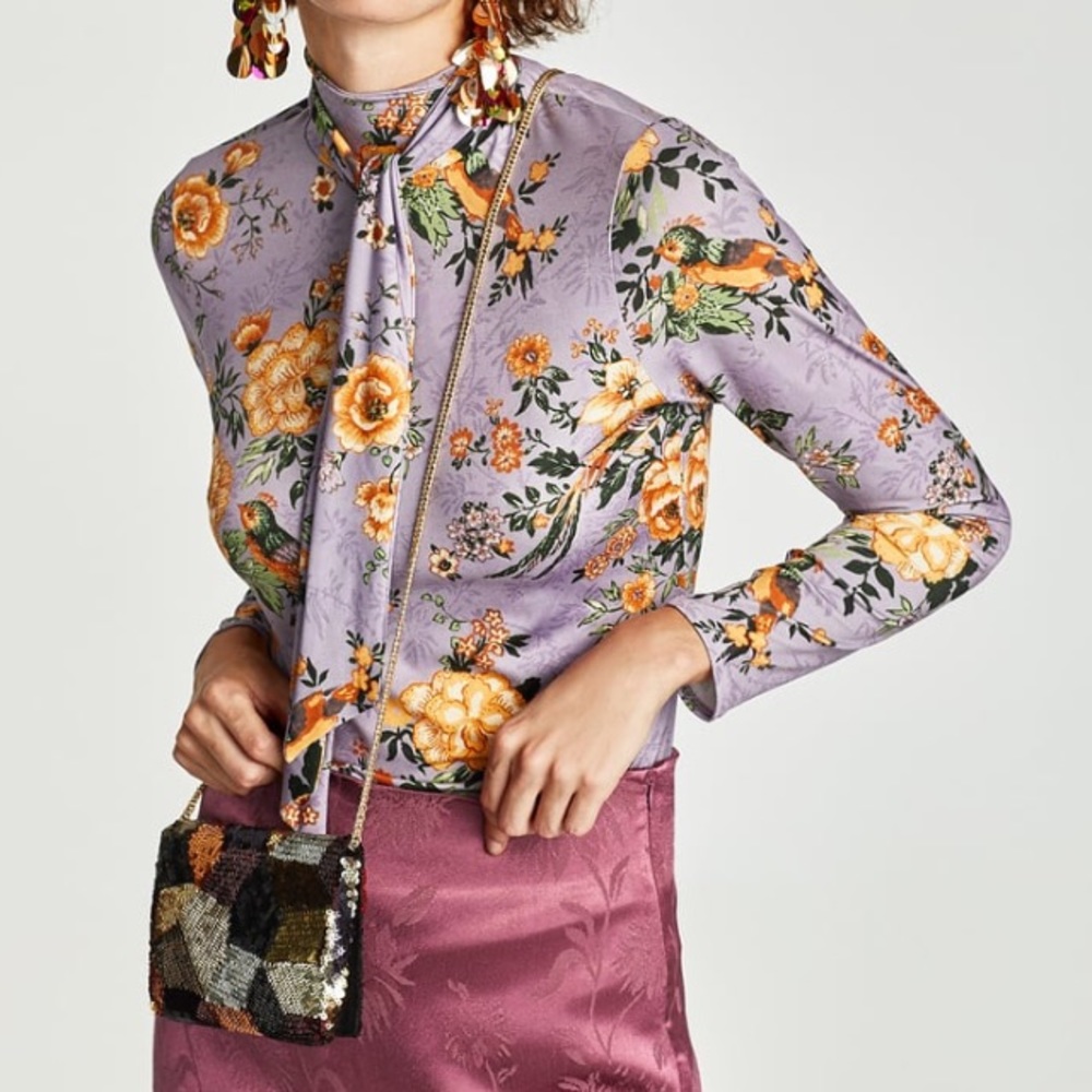 Zara Floral Shirt